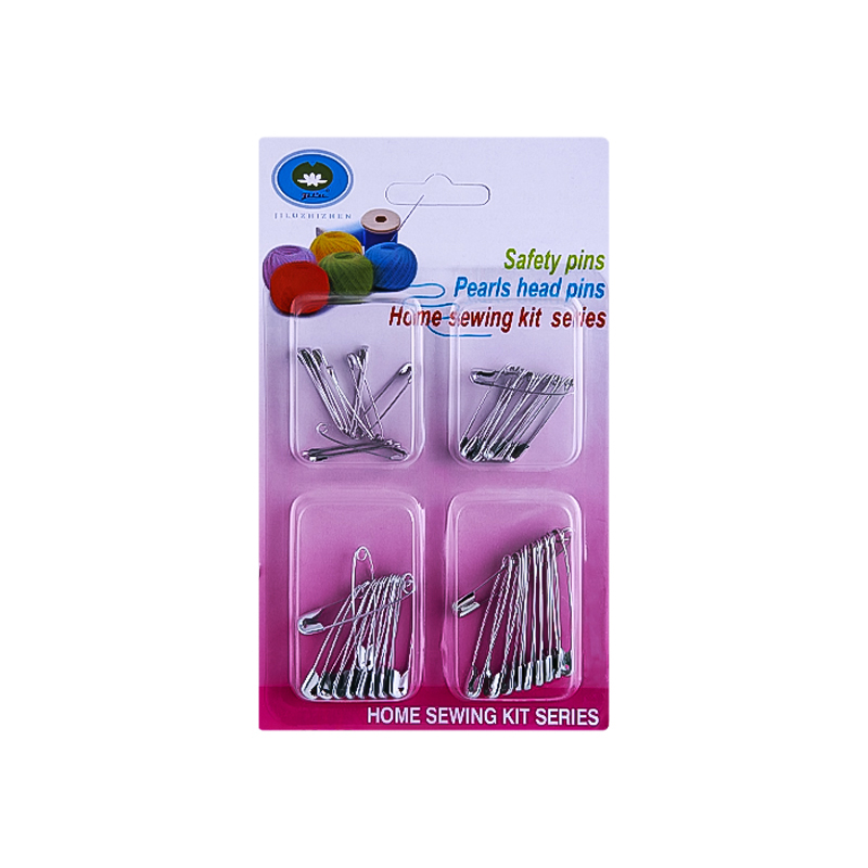 Քորոցների հավաքածու AG231-28-1 արծաթագույն 4x10