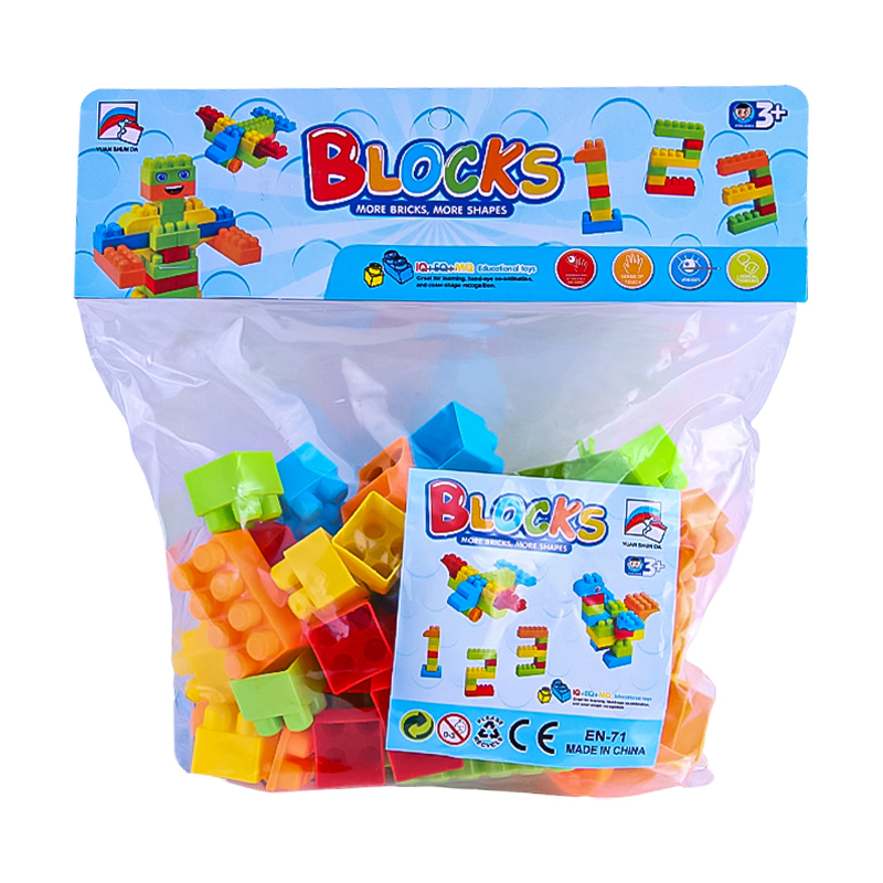 Կոնստրուկտոր Blocks EN-71 40 կտոր 3+