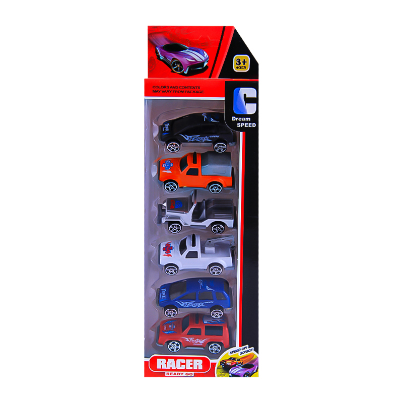 Խաղալիք մեքենաների հավաքածու Racer 900-12 6 հատ 3+