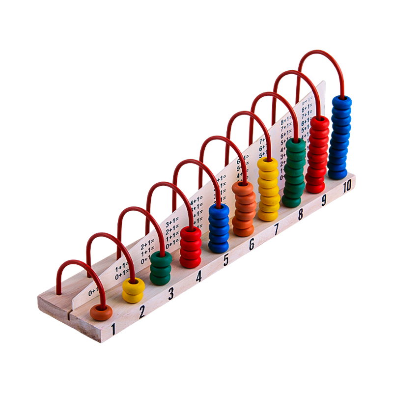 Զարգացնող խաղ փայտե համրիչ TX Wooden Toy Series 1-10 թվեր AG251-29-8 3+