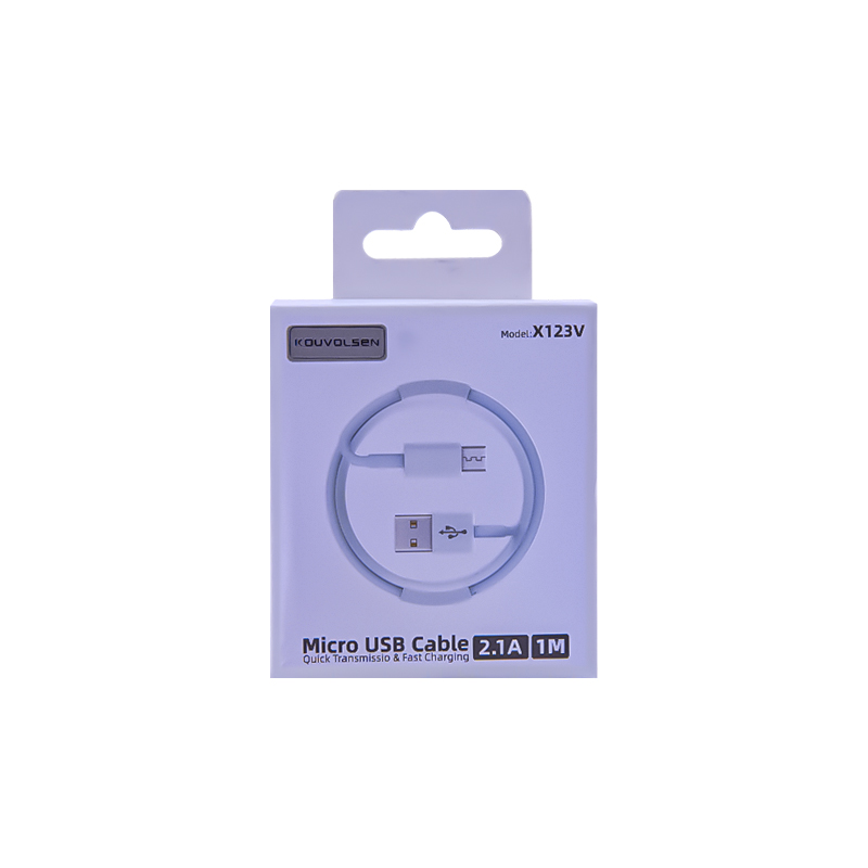 Լիցքավորման լար KOUVOLSEN X123-1M USB-A/Micro USB 1մ AG251-25-1