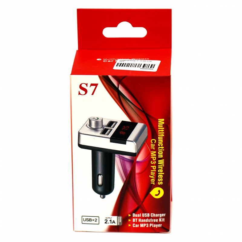 Մոդուլյատոր S7 2USB 2.1A MP3