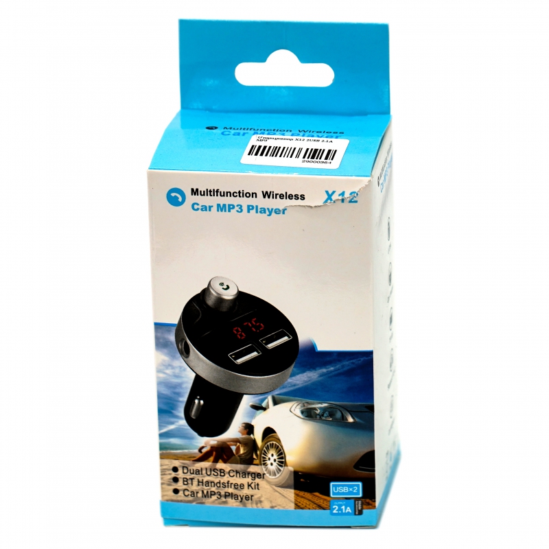 Մոդուլյատոր X12 2USB 2.1A MP3