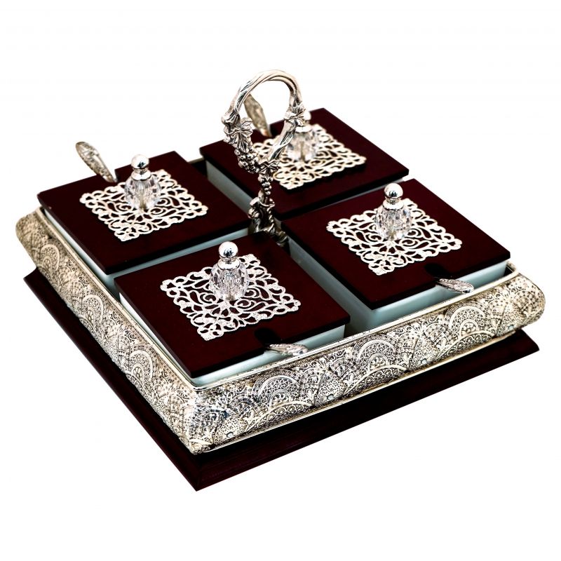 Աղցանաման Կեր. 4հ Փայտ Կափ Մելխ Orchid TA-1052