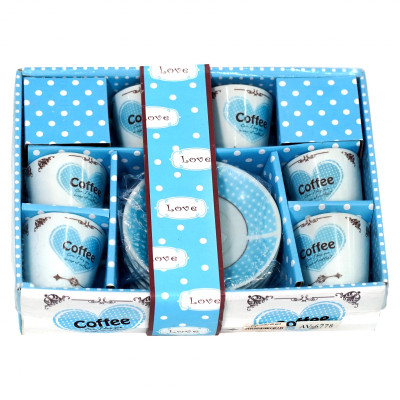 Բաժակ Սուրճի Սրտիկ Coffe գրած AV-6778