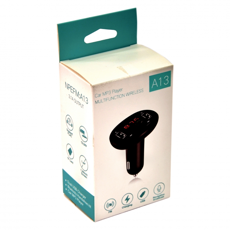 Մոդուլյատոր A13 3.1A Car MP3 Player
