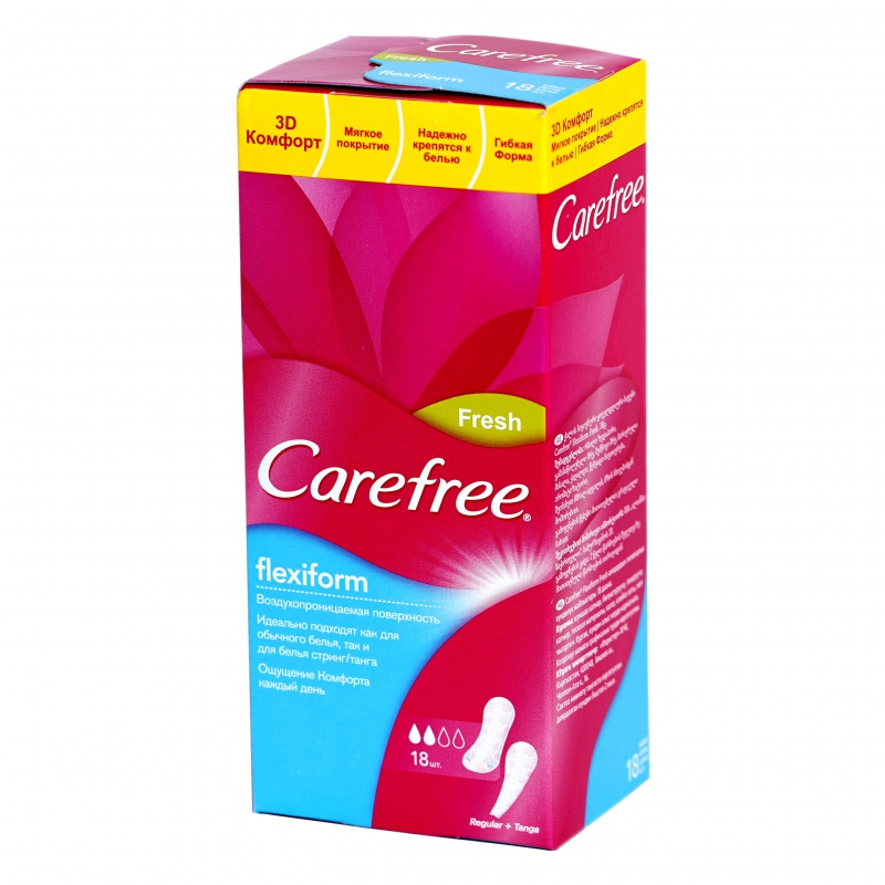Միջադիր Carefree Ա/Օ 18հտնց Fresh 2կաթիլ