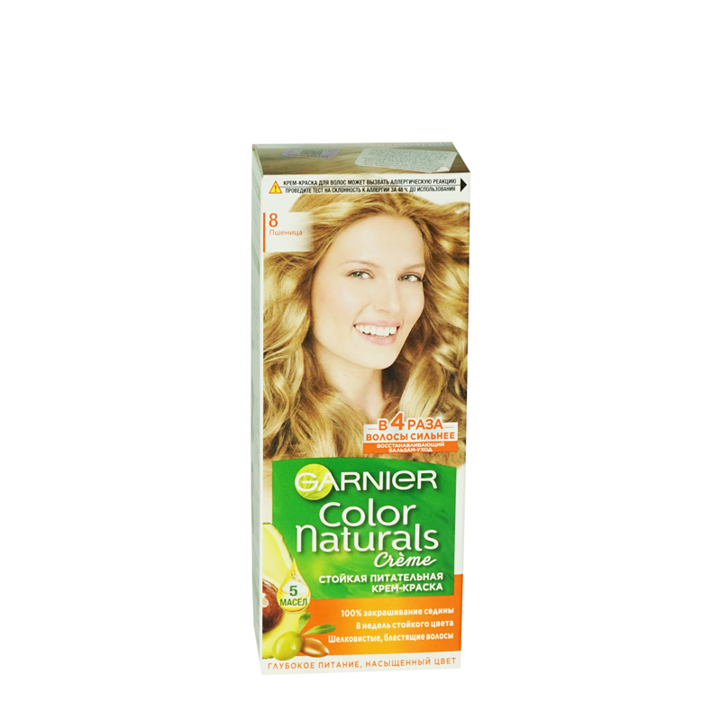 Մազի ներկ Garnier Color Naturals «8 ցորեն» 110մլ
