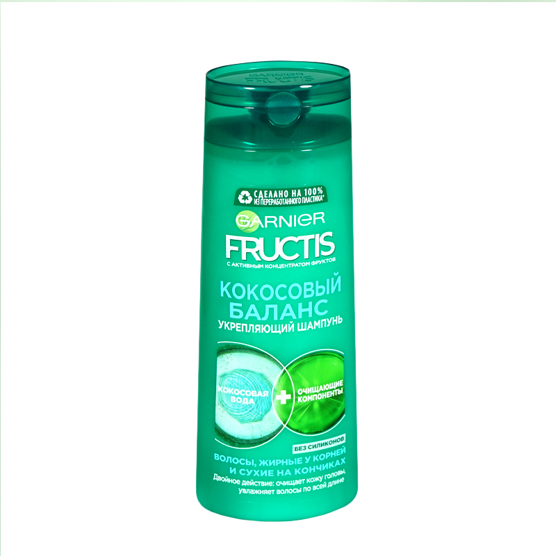 Ամրապնդող շամպուն Garnier Fructis «Կոկոսային հավասարակշռություն» 400մլ