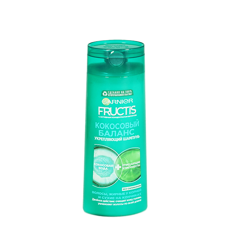 Ամրապնդող շամպուն Garnier Fructis «Կոկոսային հավասարակշռություն» 250մլ