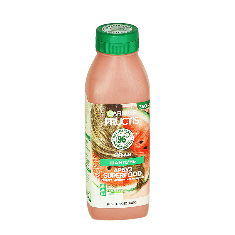 Շամպուն Garnier Fructis «Ձմերուկ SUPERFOOD» 350մլ