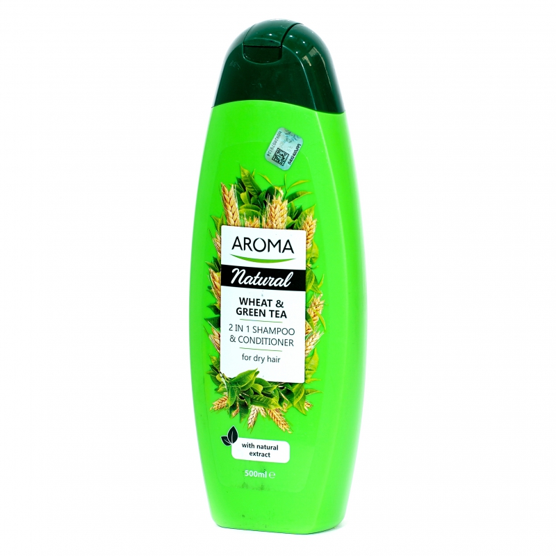 Շամպուն AROMA 500մլ Natural 2in1