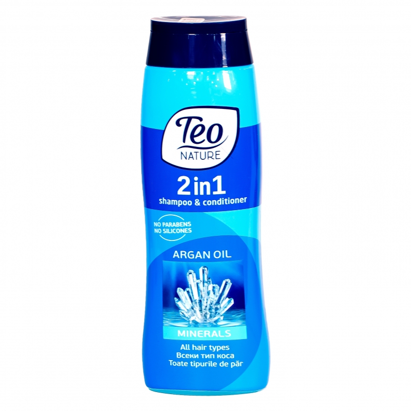 Շամպուն Teo 400մլ 2in1 Argan Oil Minerals