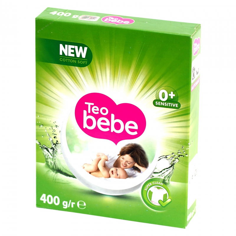 Լվ Փոշի Teo 400գ Bebe Standart Tender Aloe