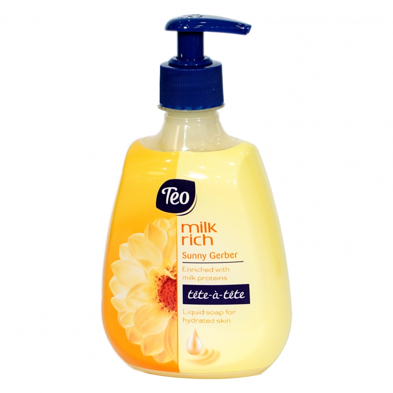 Օճառ Հեղուկ Teo Milk Rich 400մլ Sunny Geber