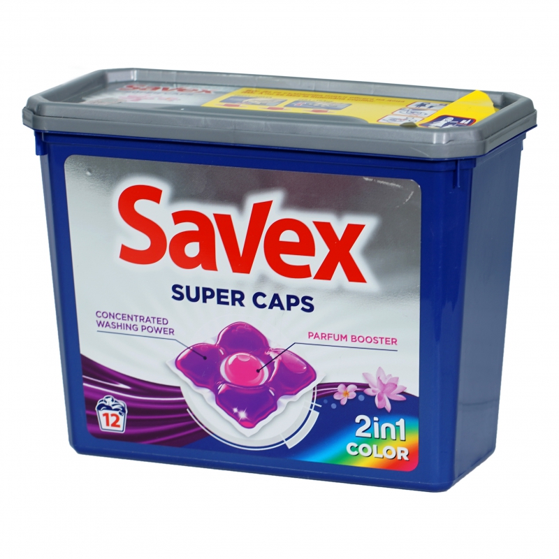 Հաբ Լվացքի Savex 297,6գ 12*24,8գ color հատ