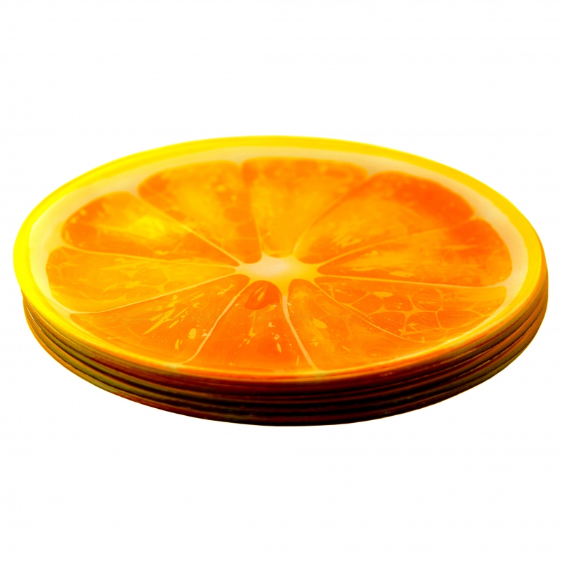 Ափսե Platinium Գունավոր R2-3/6 25*25 Դեղին