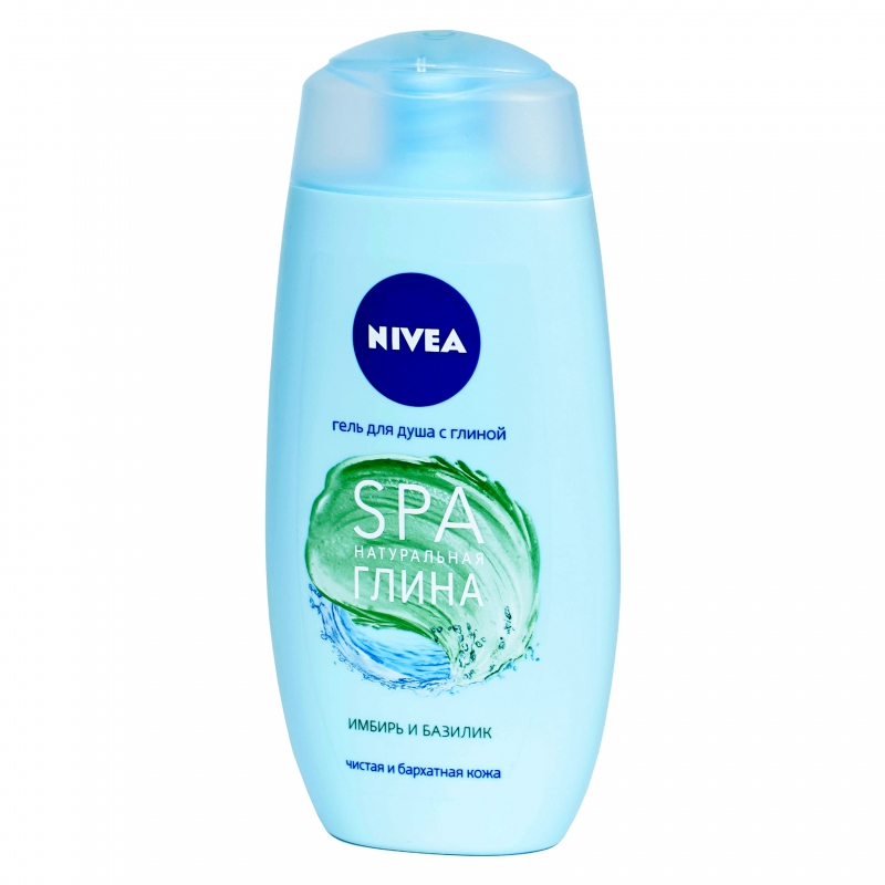 Կն Գել Լոգանքի Nivea 250մլ Spa Глина Имбирь