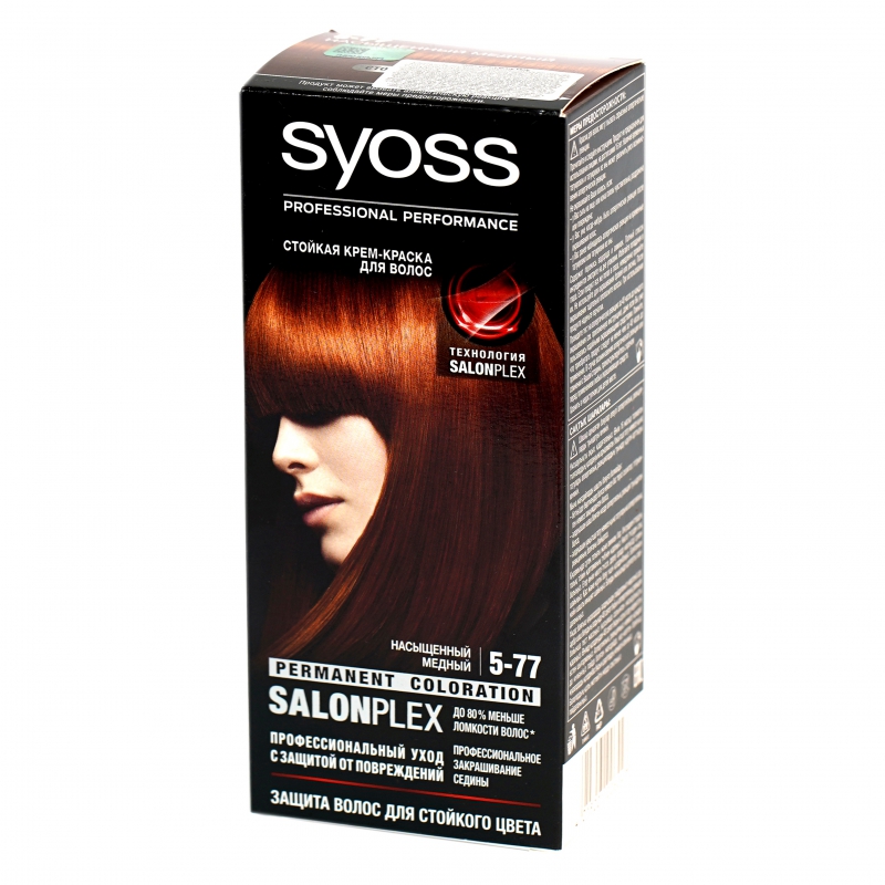 Մազի Ներկ Syoss Col 5-77 Насыщенный Мёдный