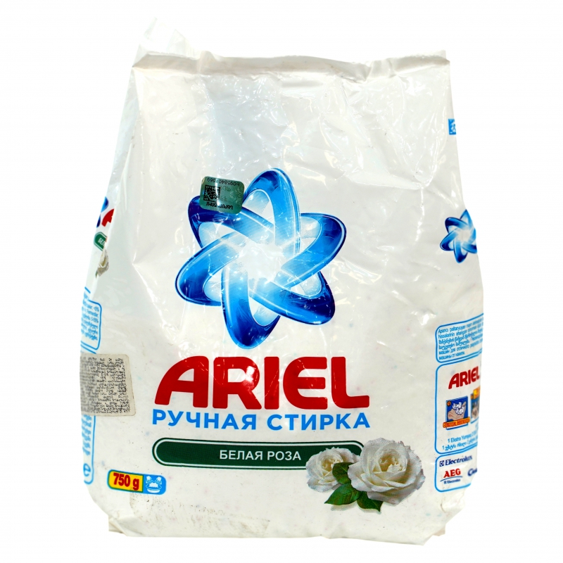 Լվ փոշի Ariel Ձեռքի White Rose 750գ