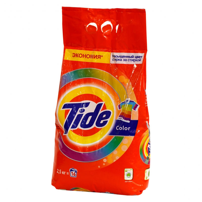 Լվ Փոշի Ավտոմատ Tide 2.5կգ Color