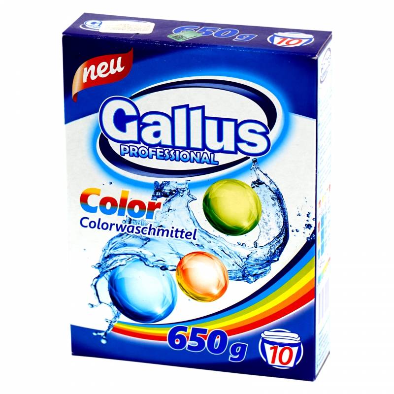 Լվ Փոշի Ավտոմատ Gallus 600գ +150գ Color