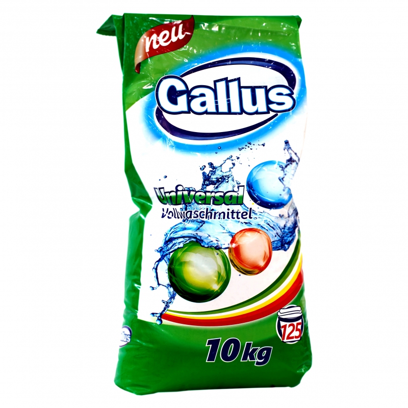 Լվ Փոշի Ավտոմատ Gallus 10կգ universal 125լվացք
