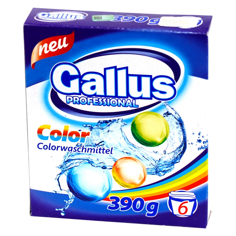 Լվ Փոշի Ավտոմատ Gallus 390գ Color