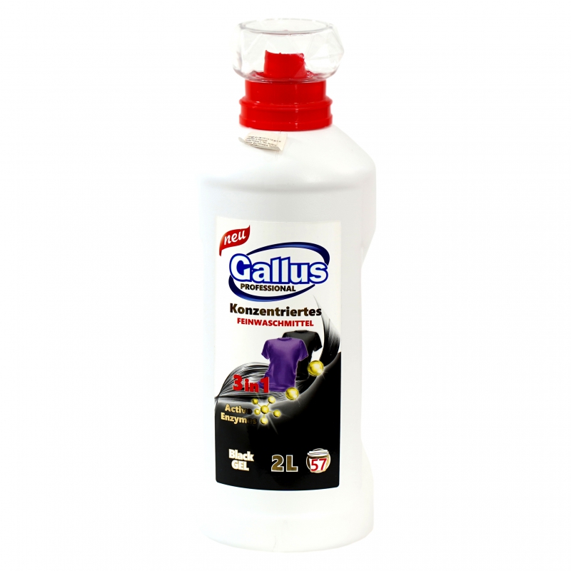 Հեղուկ Գել Լվացքի Gallus 2լ 3in1 Black 56լվ
