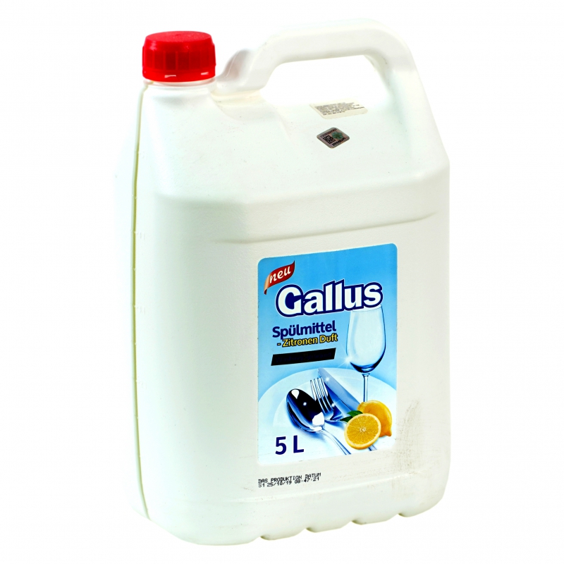 Հեղուկ Սպասքի Gallus 5լ Կիտրոն
