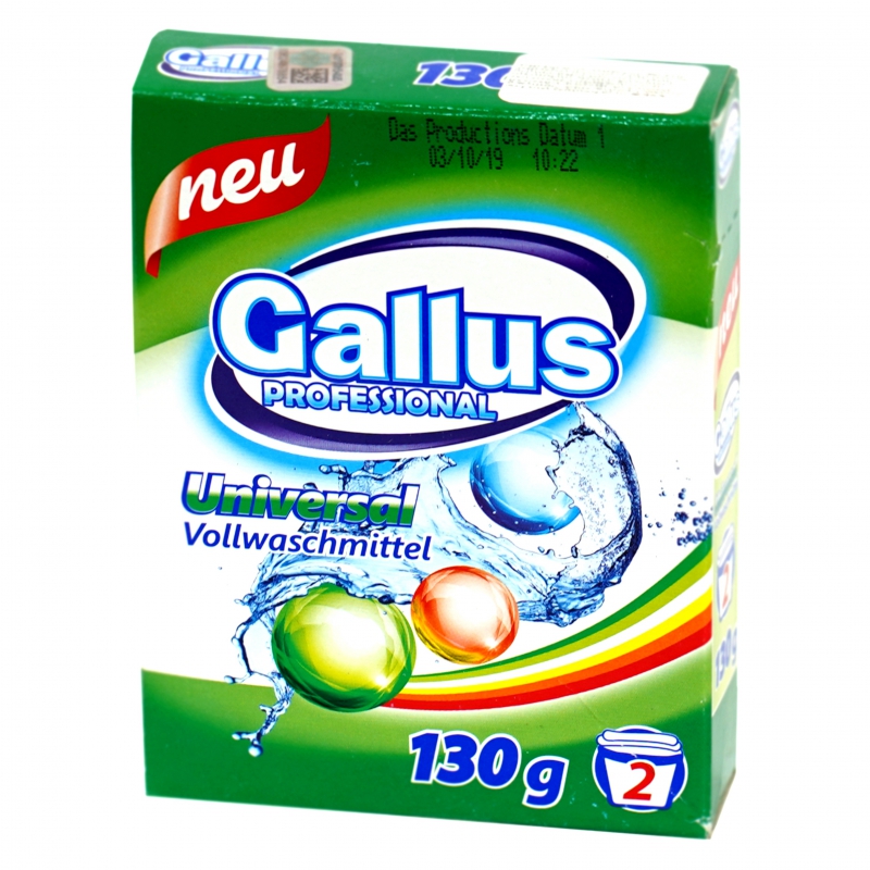 Լվ Փոշի Ավտոմատ Gallus 130գ Universal 2լվացք