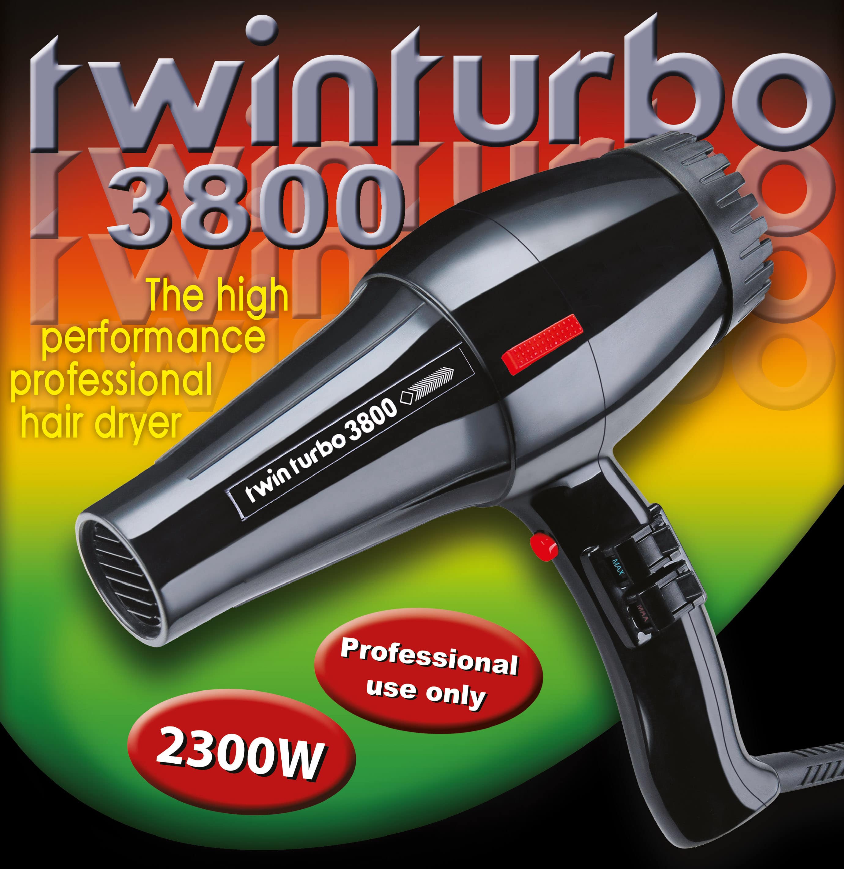 Վարսահարդարիչ Twin turbo TT-3800 2