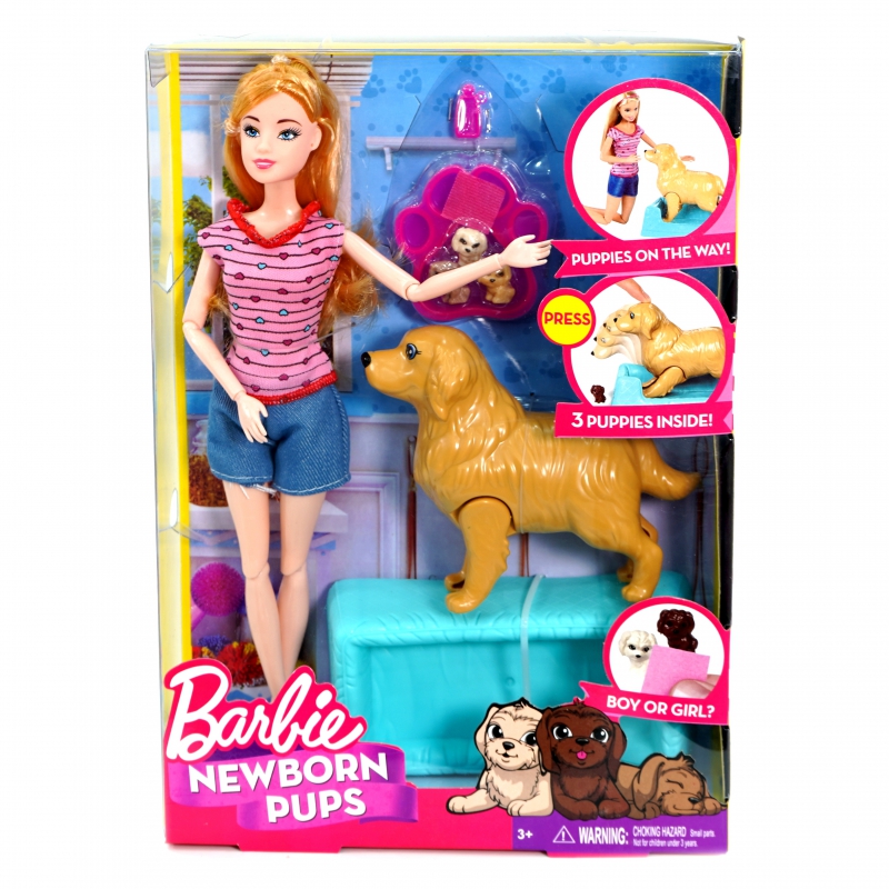 Տիկնիկ Barbie AH-4525 HB029 +Շուն