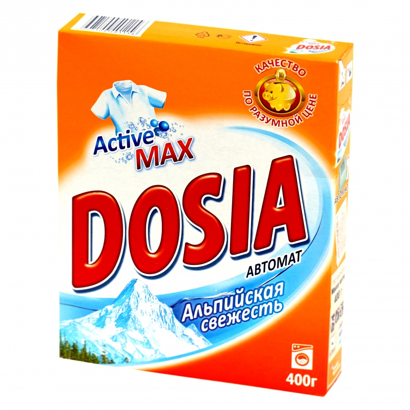 Լվ Փոշի Ավտոմատ Dosia 400գ Альпийская Свежесть