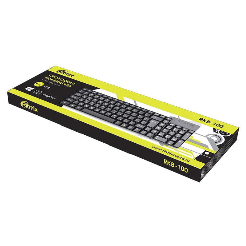 Ստեղնաշար Ritmix RKB-100 3