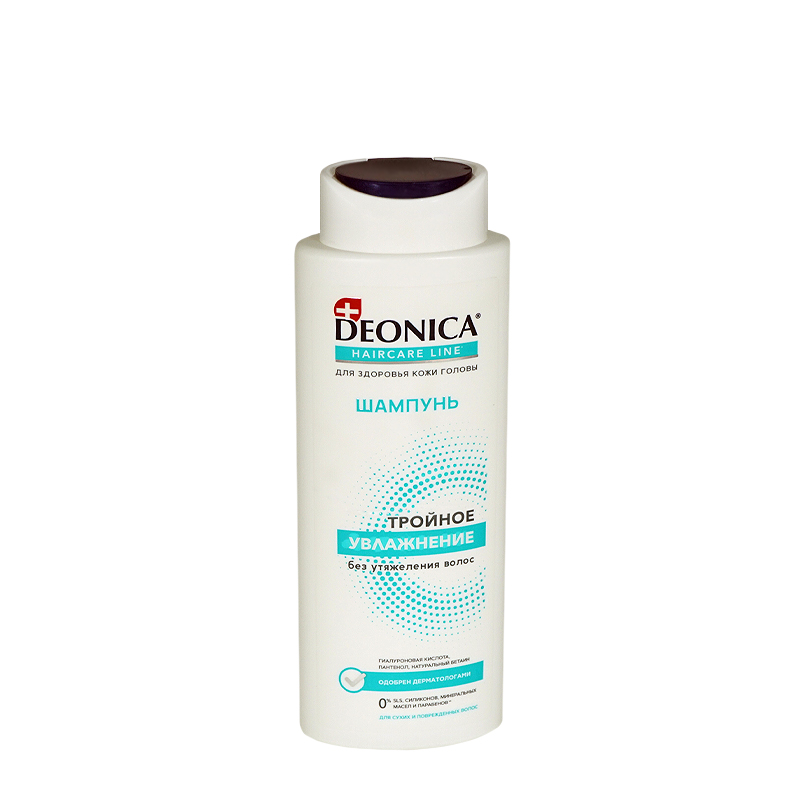 Շամպուն Deonica «Եռակի խոնավեցում» 380մլ