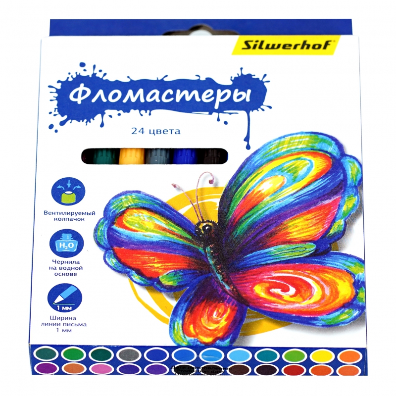 Ֆլոմաստեր Silwerof 24 գույն 867200-24