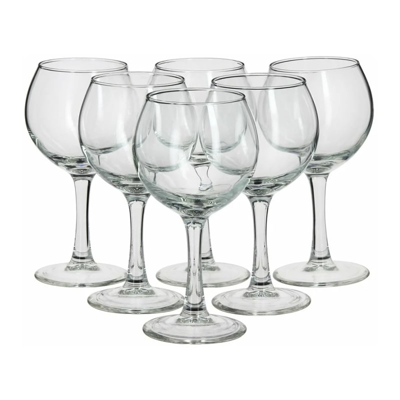 Գինու բաժակ Luminarc H8170 French Brasserie ապակի 280մլ 6 հատ