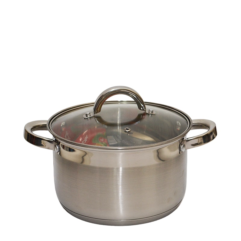Կաթսա Webber BE-112/2 չժանգոտվող պողպատ 20սմ 4լ 
