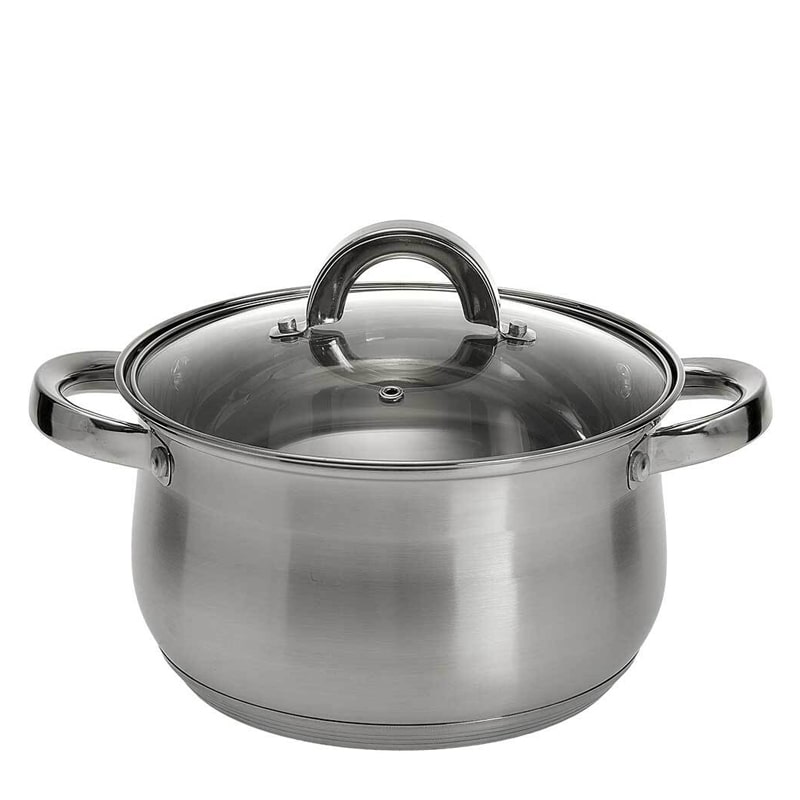 Կաթսա Webber BE-145/2 չժանգոտվող պողպատ 20սմ 4լ