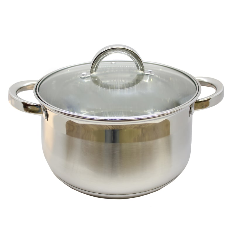 Կաթսա Webber BE-146/2 Չժանգոտվող Պողպատ 22սմ 5լ