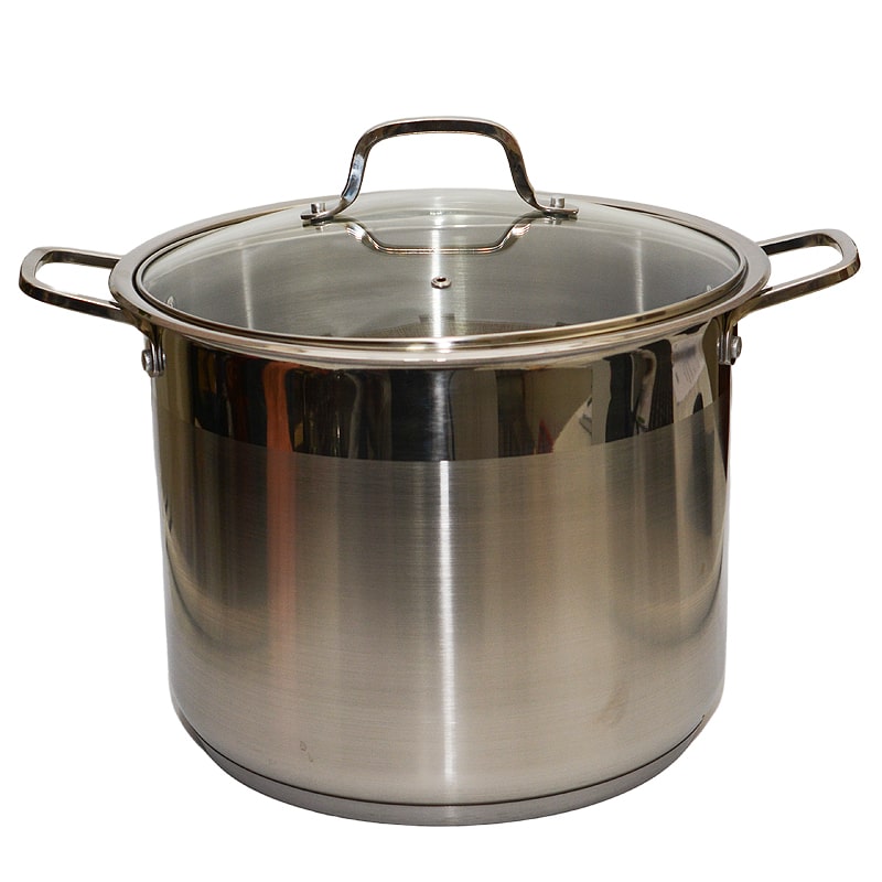Կաթսա Webber BE-128 չժանգոտվող պողպատ 30x24սմ 17լ