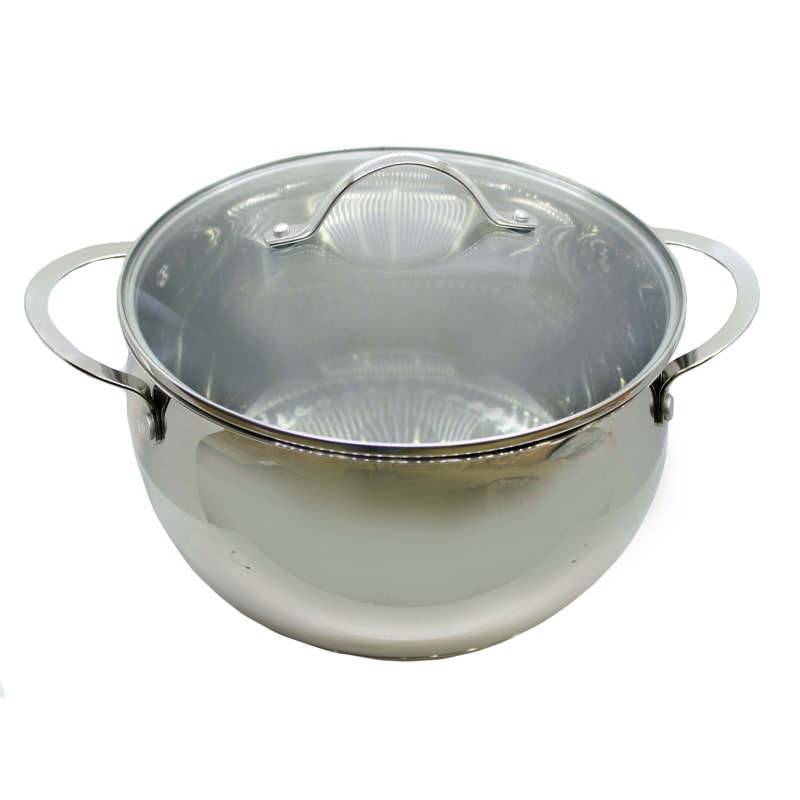 Կաթսա Webber BE-334/2 Չժանգոտվող Պողպատ 24սմ 6.2լ