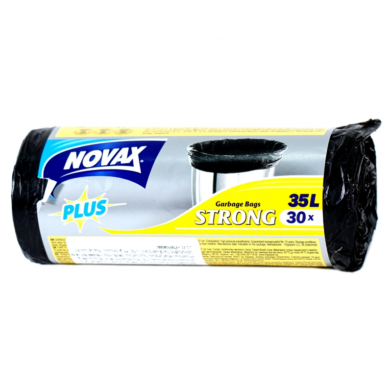 Տոպրակ Աղբի Novax 35լ 30հտնց Plus NVP0328