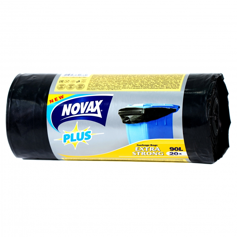 Տոպրակ Աղբի Novax Plus 90լ 20հտնց NVP0380