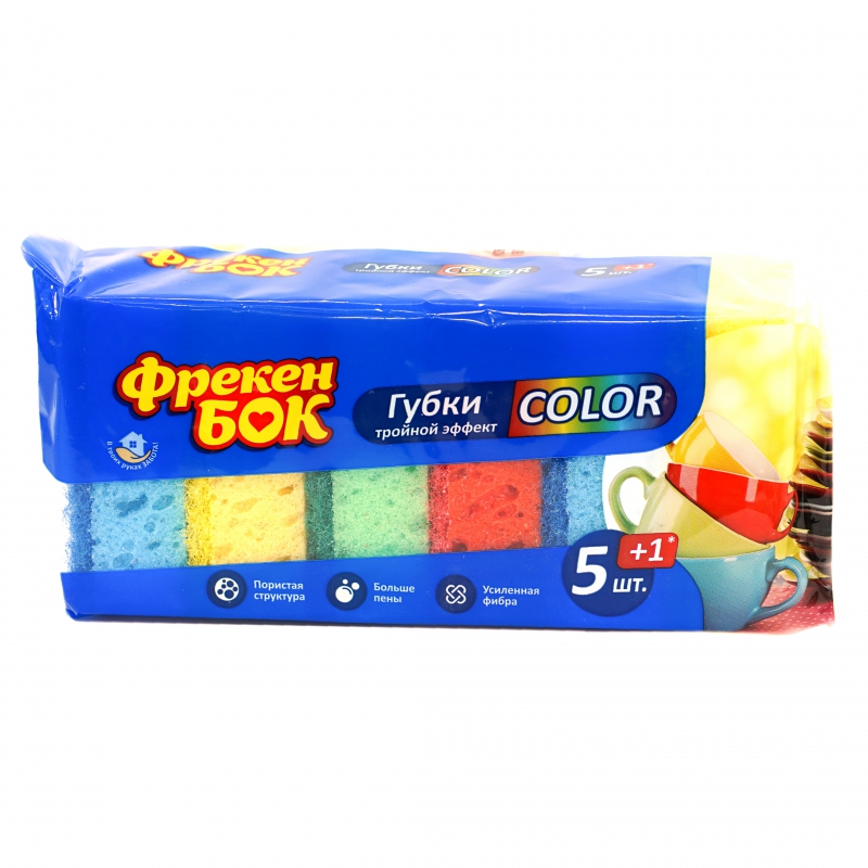 Սպունգ Խոհանոցի Франкен Бок Color 5+1