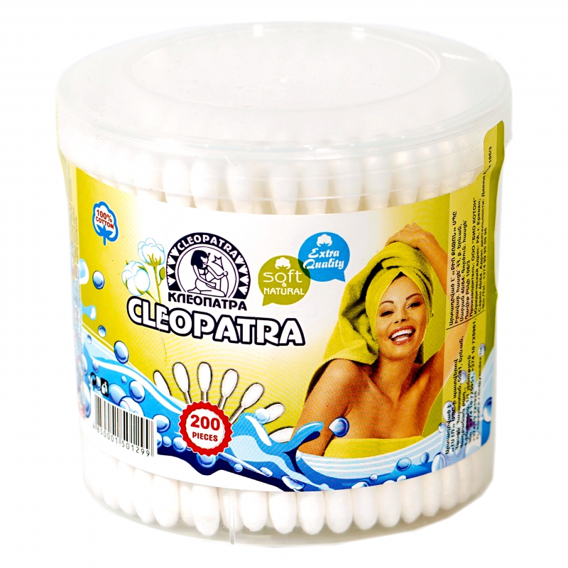 Փայտիկ Ականջի Cleopatra 200հտ Կլոր