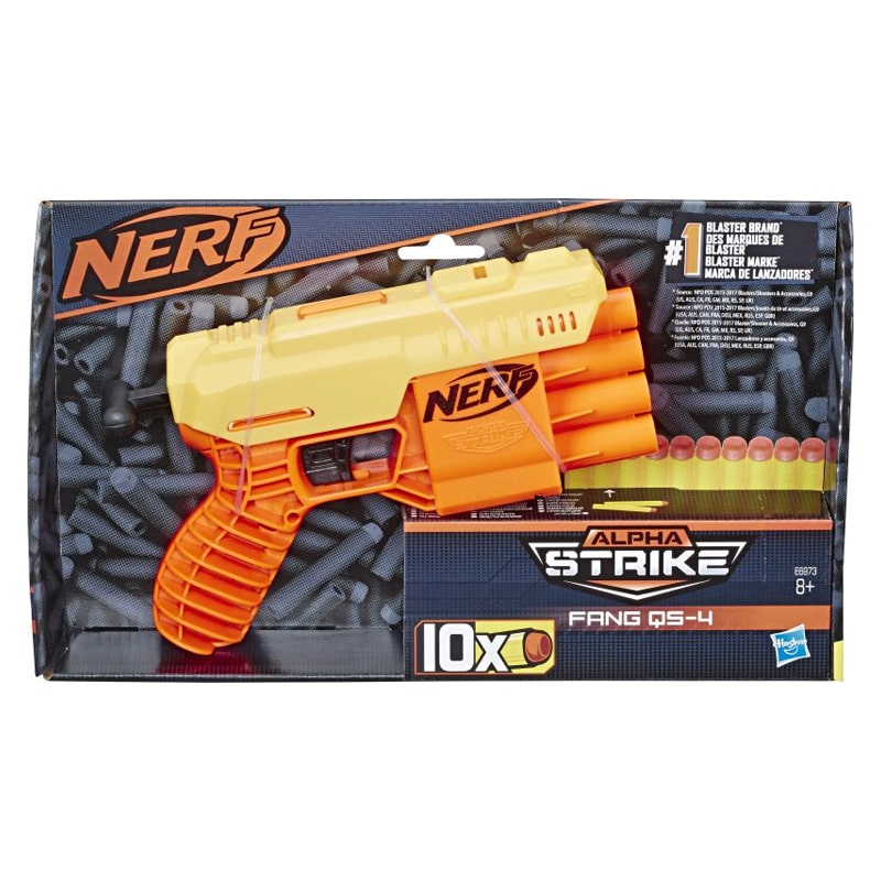 Բլաստեր NERF Alpha Strike E6973 Fang QS-4 8+