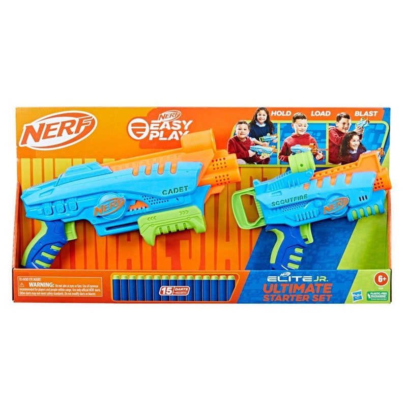 Բլաստեր NERF Elite 2.0 F6369 Junior Ultimate Starter Set 8+
