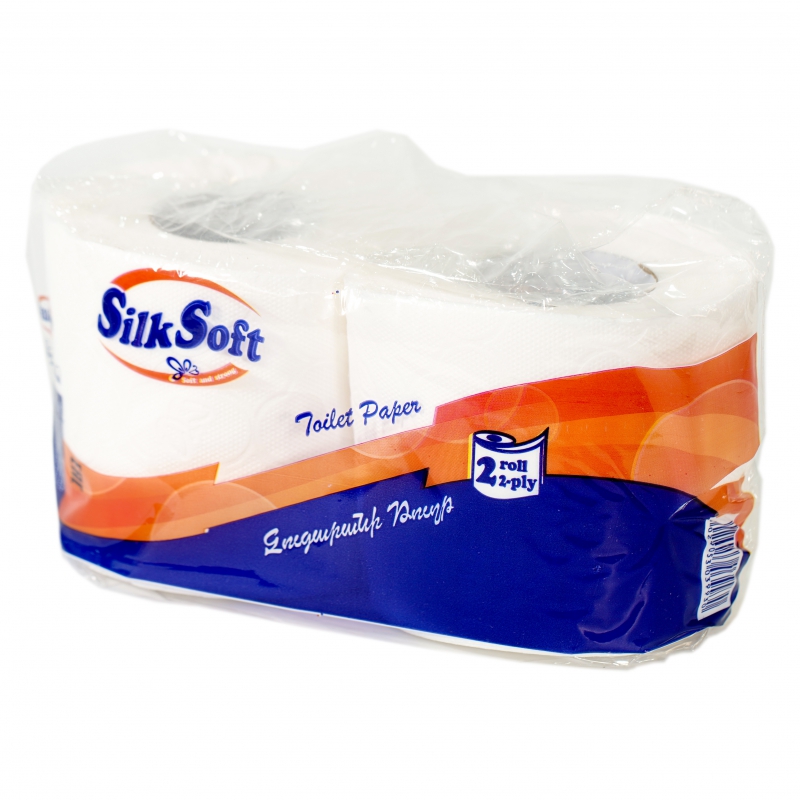 Թուղթ Զուգարանի Silk Soft 2շ 2հտ 9930 Նարնջագույն